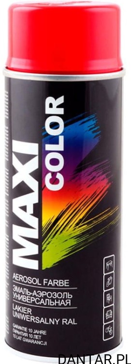 Lakier maxi color ral Czerwony połysk 3020 