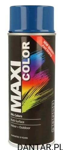 Lakier maxi color ral Niebieski połysk 5010