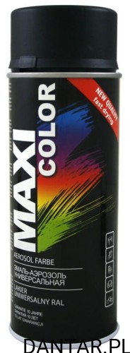 Lakier Maxi color ral czarny mat 9005