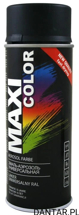 Lakier Maxi color ral czarny mat 9005