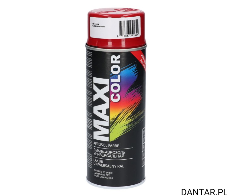 Lakier maxi color ral Czerwony połysk 3003