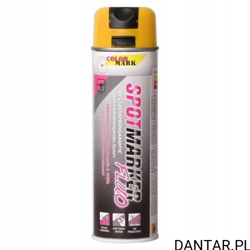 Lakier motip allround marker fluo 500ml Żółty znacznik 