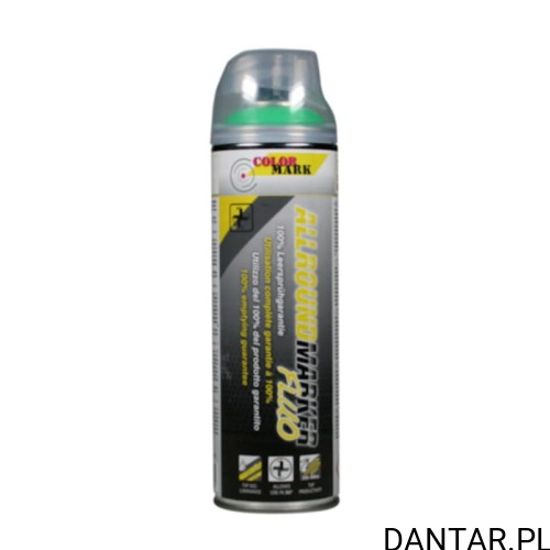 Lakier motip allround marker fluo 500ml Zielony znacznik 