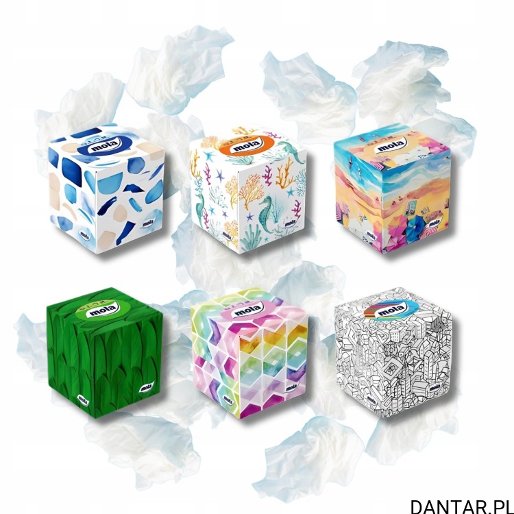 Chusteczki kartonik Mola a58/24 