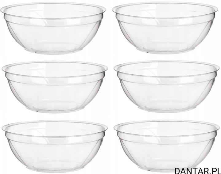 Miseczki do deserów i przystawek 6 szt NJ 