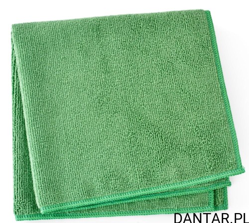 Ściereczka z mikrofibry 60x80 ciemno zielona 320g S996 a1/15