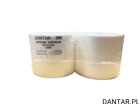 Czyściwo celuloza 2w białe 200m a1/2/132 c2200 DANTAR