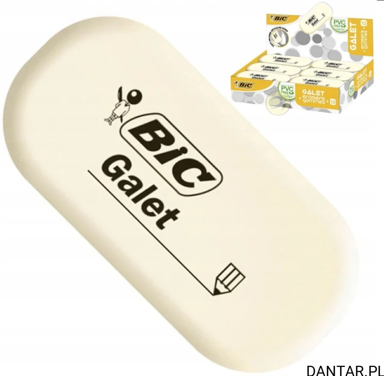 Gumka Bic galet a1/12