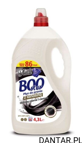 Płyn do prania Booster 4,3l z lanoliną do ciemnych i czarnych tkanin a1/2
