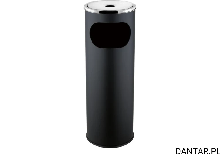 Popielnica kosz stal 29395 czarna