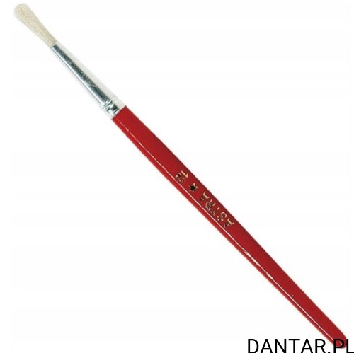 Pędzelek okrągły z naturalnego włosia nr 12 Astra a1/12