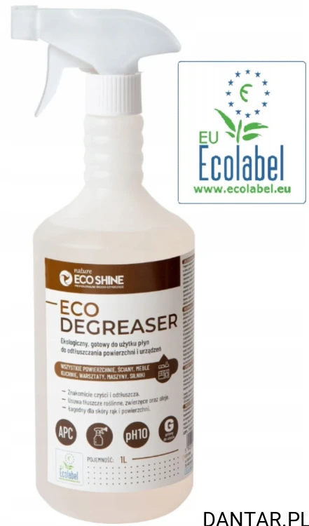 Eco Shine Nature ecolabel eco degreaser 1l odtłuszczacz a1/12
