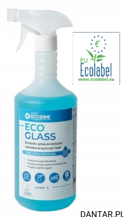 Eco Shine Nature ecolabel eco glass shine 1l do mycia szyb a1/12
