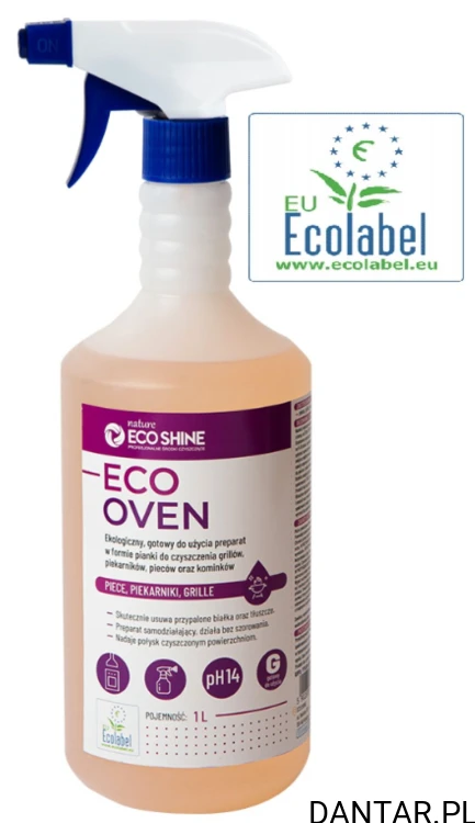 Eco Shine Nature ecolabel eco oven cleaner 1l do mycia grili i piekarników 