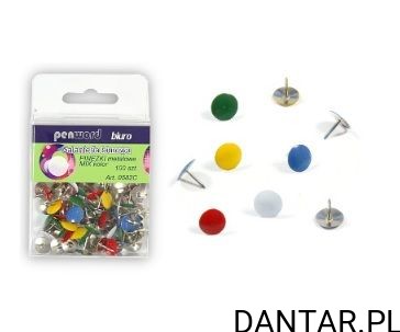 Pinezki metalowe mix kolor a100