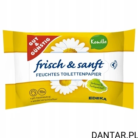 Papier toaletowy nawilżany G&G 2x70szt