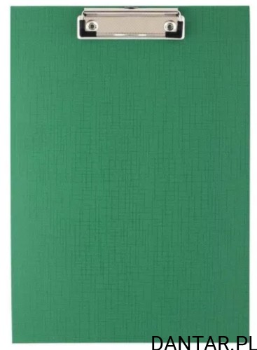 Deska clipboard A4 z klipem d.rect zielona