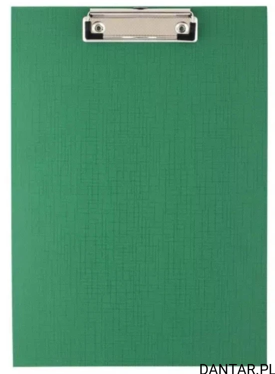 Deska clipboard A4 z klipem d.rect zielona