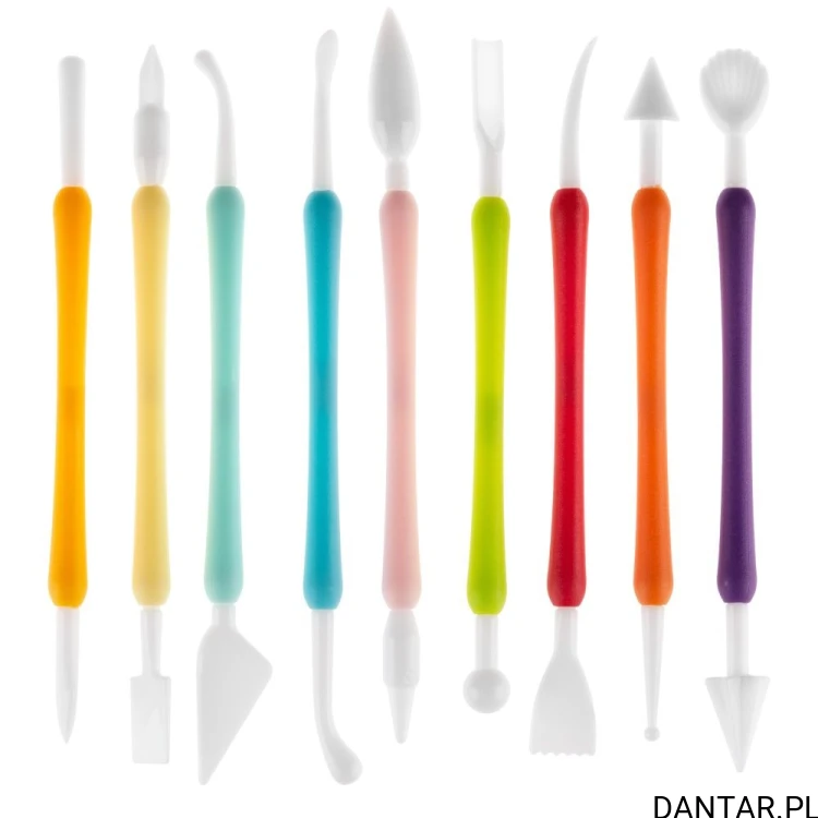 Zestaw narzędzi do dekorowania ciast practico 