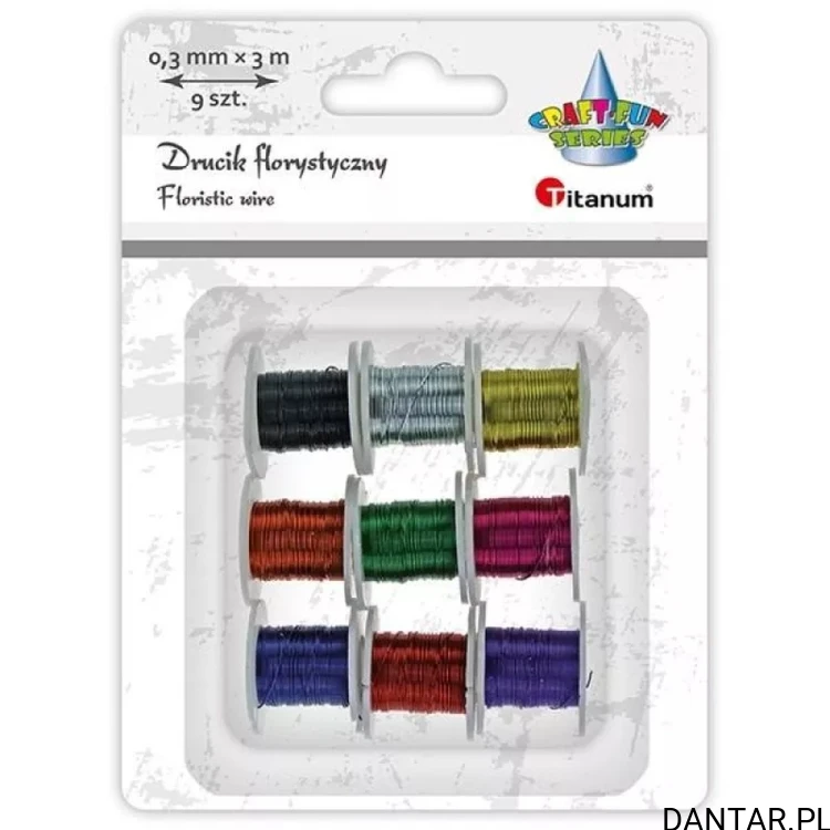 Drucik florystyczny 0,3mm x 3m Titanum a9