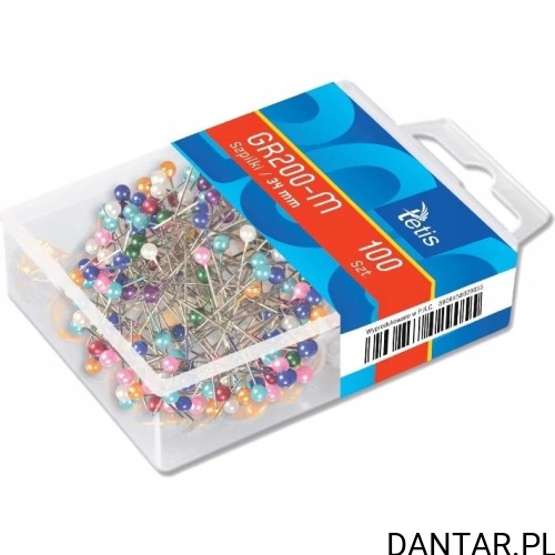 Szpilki Tetis kolor 34mm a100