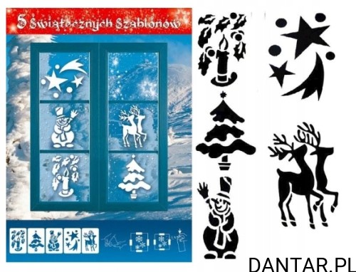 Szablon świąteczne A4 a5
