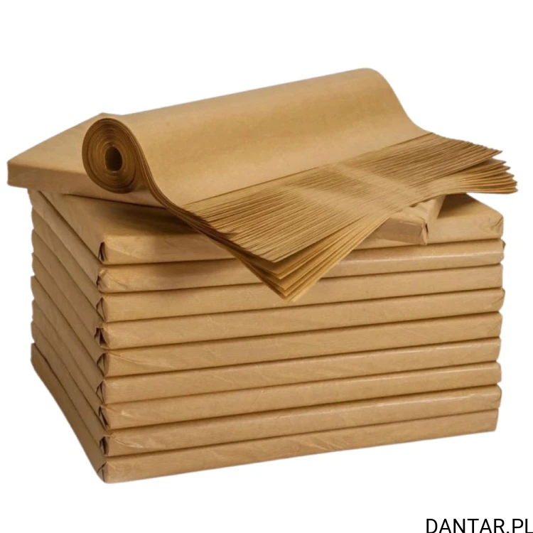 Papier do żywności 30x40cm bez nadruku szary SIS PE a1000