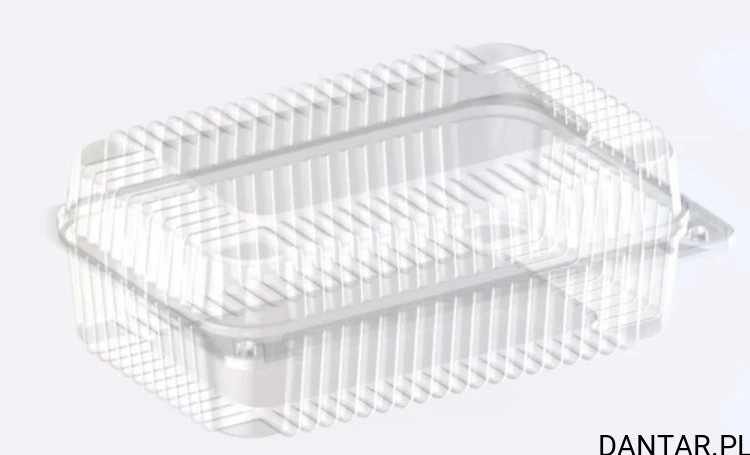 Pojemnik TP404 PETC 200x150x69 1300 ml a50/6 OPŁATA KONSUMENCKA