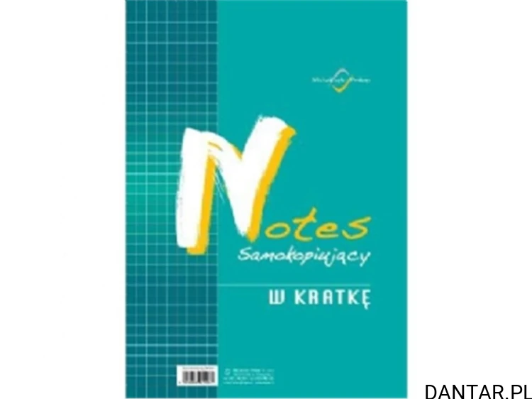 Notes samokopiujący A6 w kratkę 40 kartek