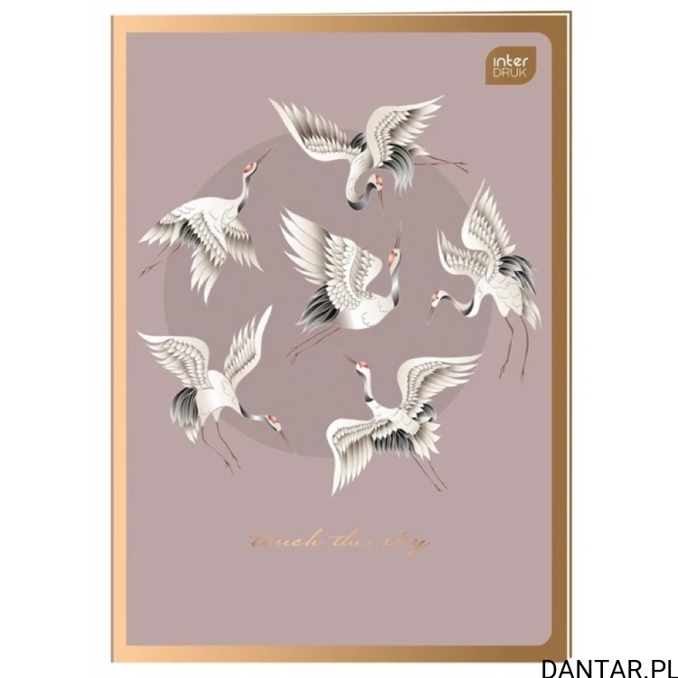 Zeszyt A4 60k # satin gold Interdruk a1/5