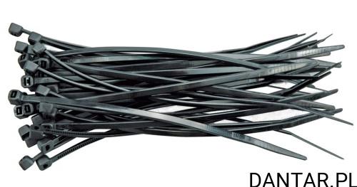 Opaski zaciskowe 280x4.8 czarne 73929 a100