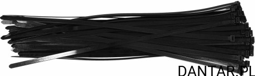 Opaski zaciskowe 300x7,6 czarne Yato YT-70651 a50