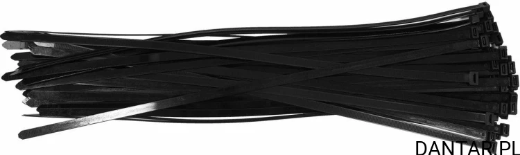 Opaski zaciskowe 300x7,6 czarne Yato YT-70651 a50