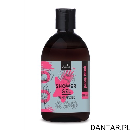 Żel pod prysznic 500 ml Attis Peony blush