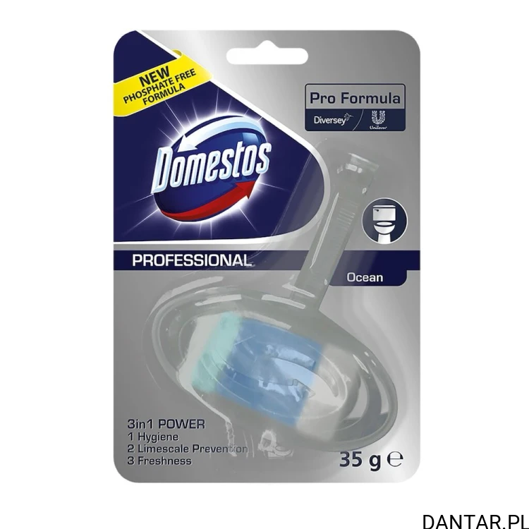 Kostka/koszyk do wc 35g Domestos ocean a1/12