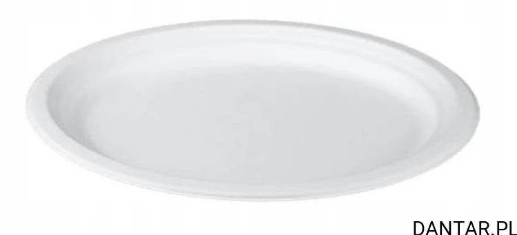 Talerze BIO z trzciny cukrowej 17,5cm Love Nature a50/20 29570