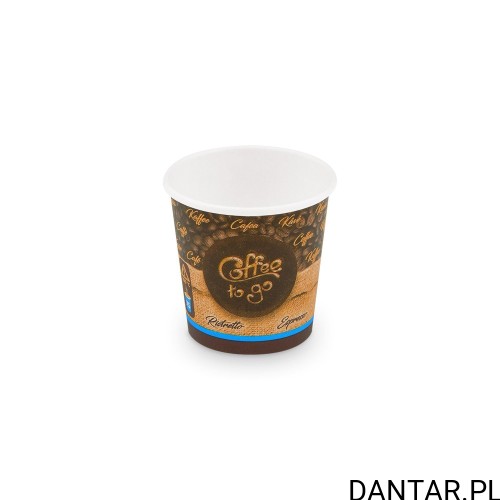 Kubek papierowy 110ml XS *62mm Coffee to go 76611 a50/20 (SUP)
