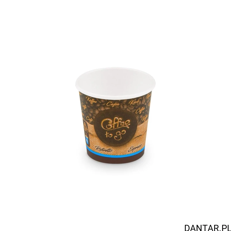 Kubek papierowy 110ml XS *62mm Coffee to go 76611 a50/20 (SUP)