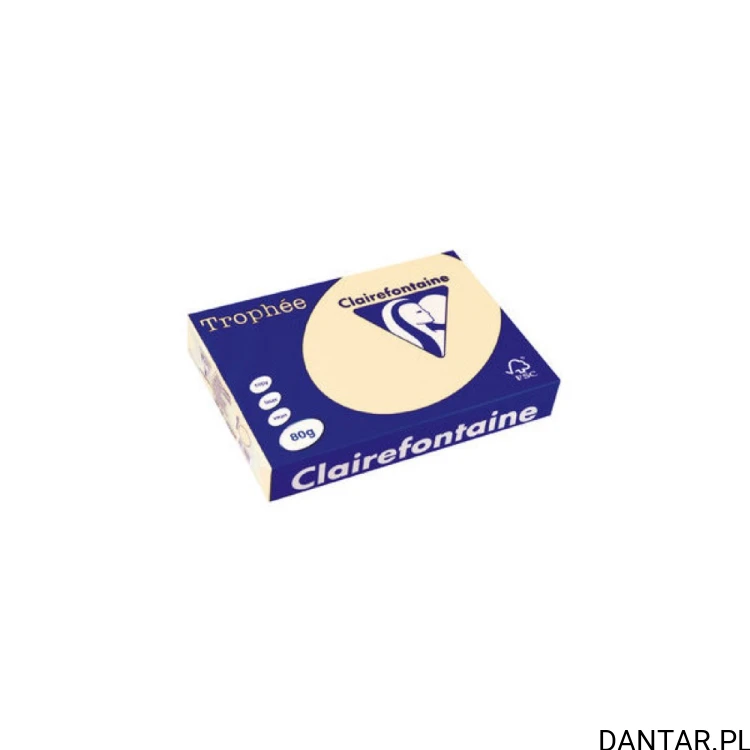 Papier ksero A4 piaskowy 80g 1871PC Trophee a500/5