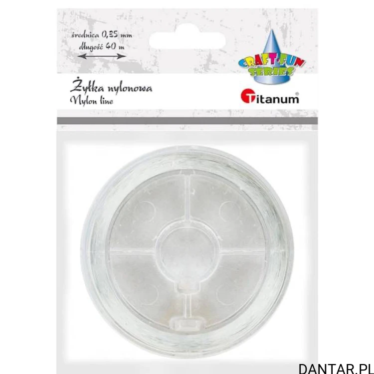 Żyłka nylonowa 0,35mm x 40m Titanum 