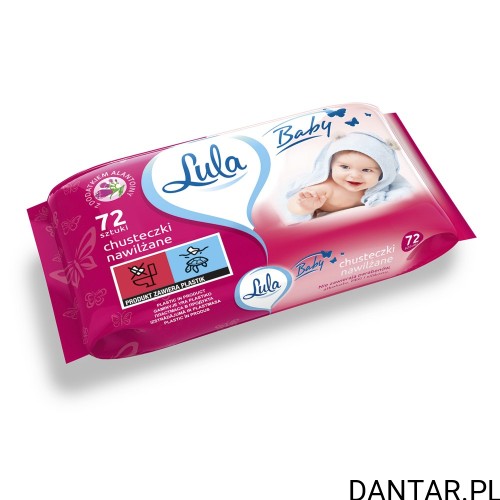 Lula chusteczki nawilżone z alantoiną a72/4/12