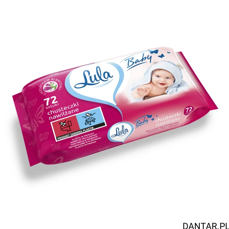 Lula chusteczki nawilżone z alantoiną a72/4/12
