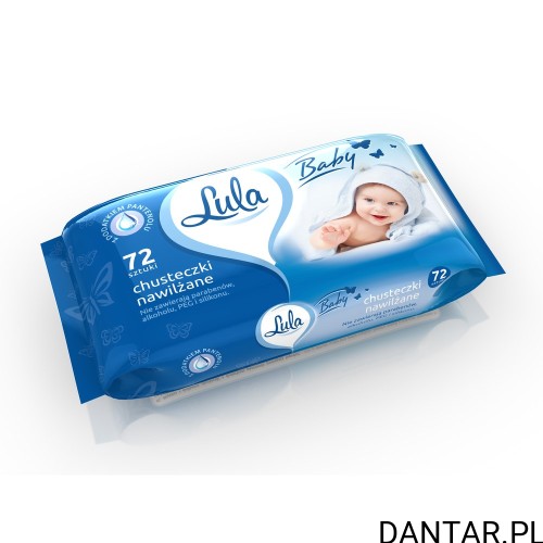 Lula chusteczki nawilżone z pantenolem a72/4/12