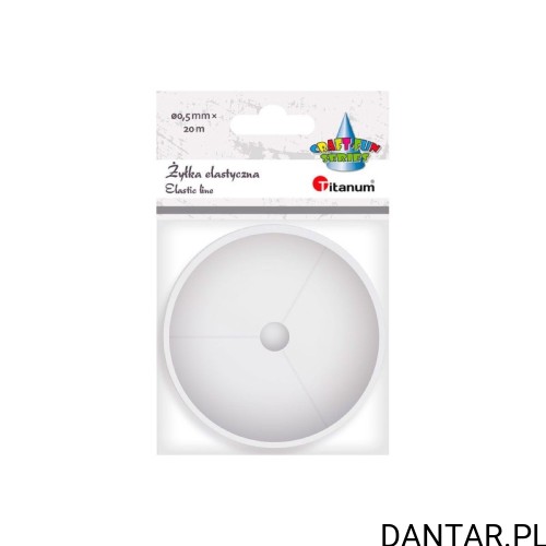 Żyłka elastyczna 0,5mm x 20m Titanum