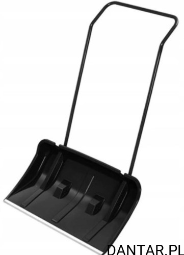 Zgarniacz łopata śniegowa szeroka czarna 