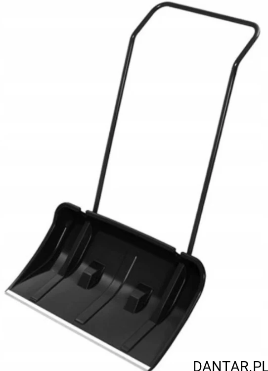 Zgarniacz łopata śniegowa szeroka czarna 