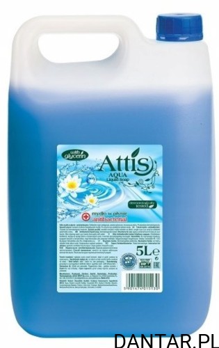 Mydło w płynie antybakteryjne 5l Attis a1/38/114