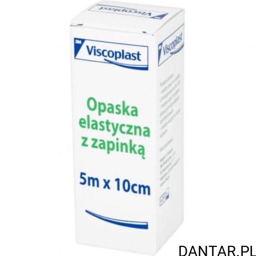 Opaska elastyczna 5m x 10cm z zapinką Viscoplast