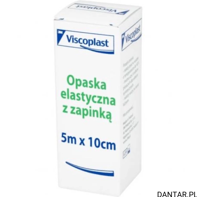 Opaska elastyczna 5m x 10cm z zapinką Viscoplast
