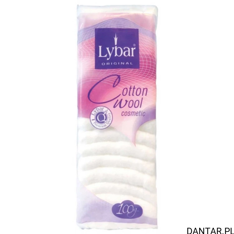 Wata kosmetyczna składana 100g Lybar